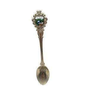 Hollywood Bowl Souvenir Spoon By Klepa Arts Germany Silver Tone W/ Enamel Inlay